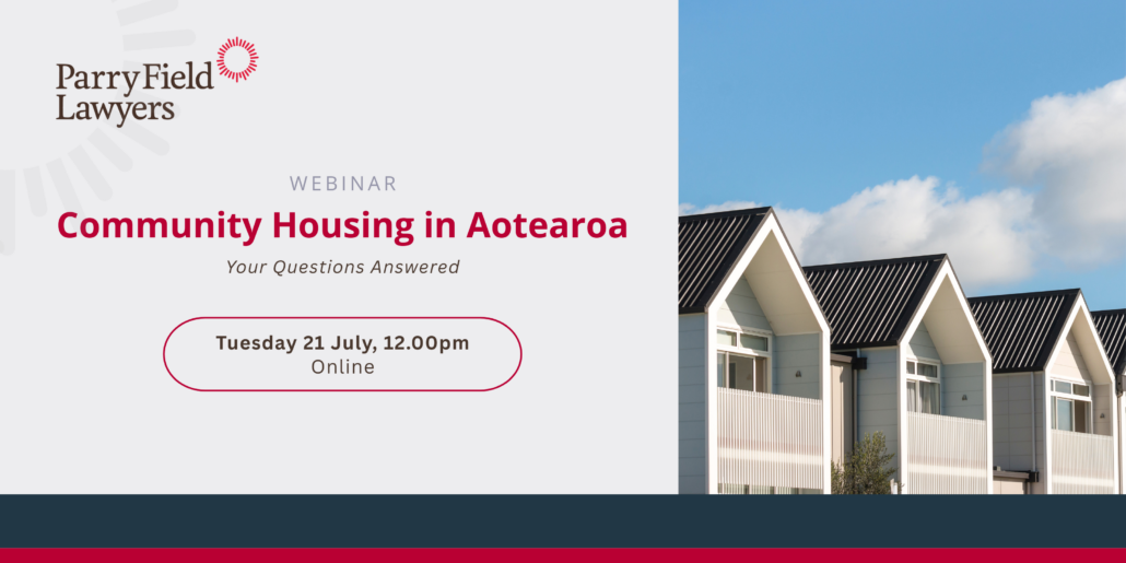 Community Housing in Aotearoa