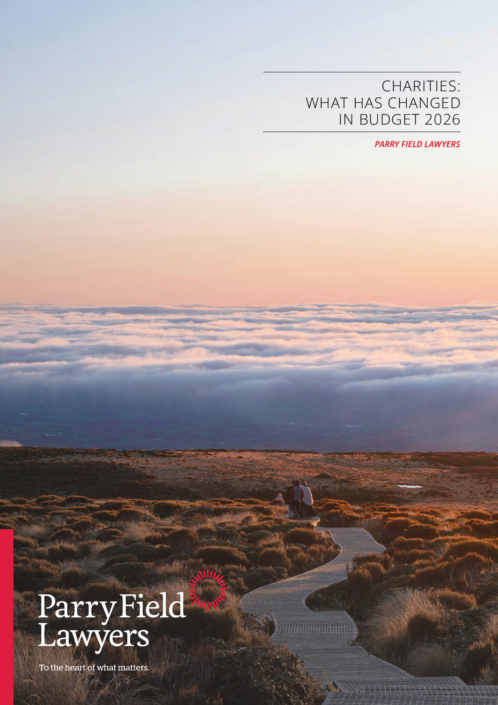 Cover - Charities - What has changed in Budget 2026