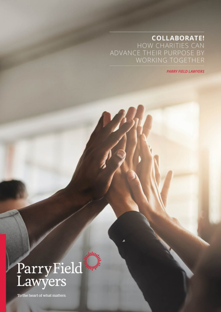 Cover - Collaborate Paper - Parry Field Lawyers
