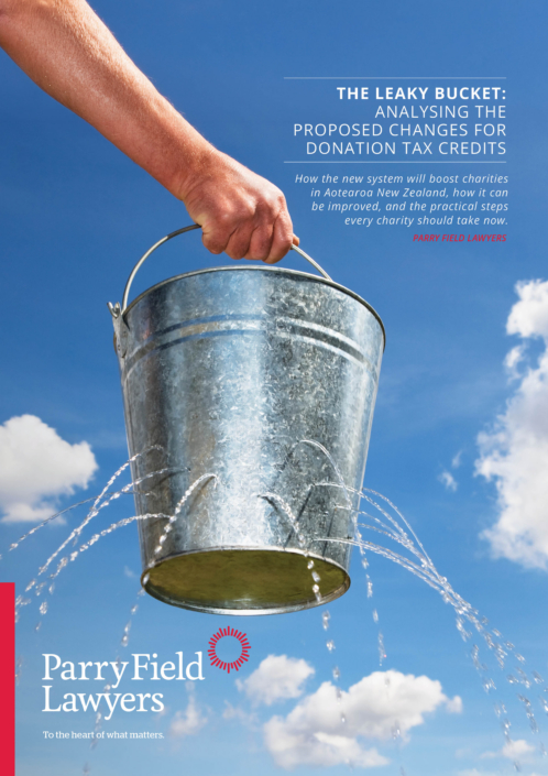 Donating Tax Credits - Cover
